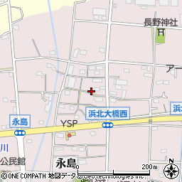 静岡県浜松市浜名区永島1136周辺の地図