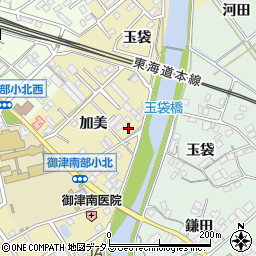 愛知県豊川市御津町御馬加美144-6周辺の地図
