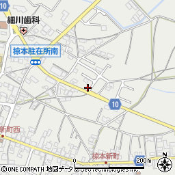 三重県津市芸濃町椋本4428周辺の地図