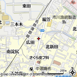 愛知県蒲郡市形原町広田6-10周辺の地図