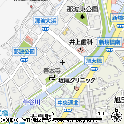 兵庫県相生市那波大浜町周辺の地図