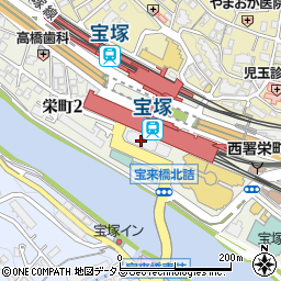 大和証券株式会社　西宮支店・宝塚営業所周辺の地図