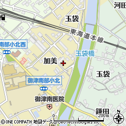 愛知県豊川市御津町御馬加美144-10周辺の地図