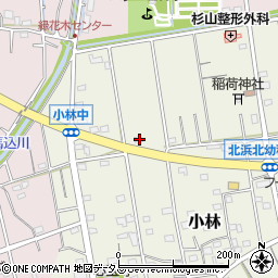 静岡県浜松市浜名区小林1601周辺の地図