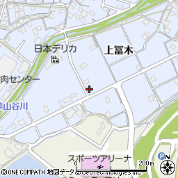 兵庫県加古川市志方町上冨木502周辺の地図