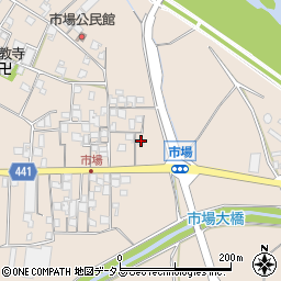 兵庫県たつの市揖保川町市場463周辺の地図
