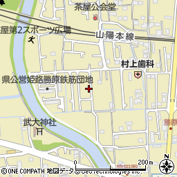 兵庫県姫路市勝原区宮田301周辺の地図