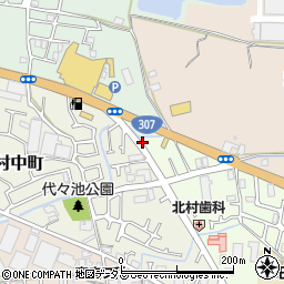 シャンテー津田周辺の地図