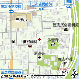 広島県三次市三次町1471周辺の地図