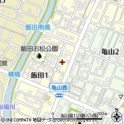 天晴水産株式会社　飾磨店周辺の地図