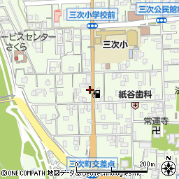 広島県三次市三次町1443周辺の地図