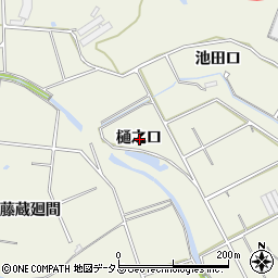 愛知県知多郡美浜町上野間樋之口周辺の地図