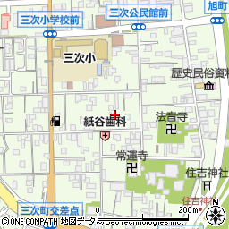 広島県三次市三次町1464周辺の地図
