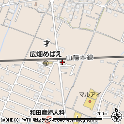 兵庫県姫路市広畑区才666-17周辺の地図