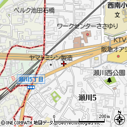 ベネゼ石橋周辺の地図