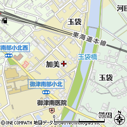 愛知県豊川市御津町御馬加美144-1周辺の地図