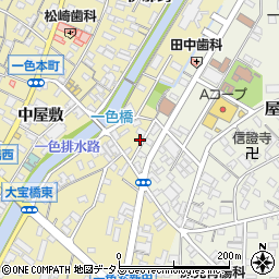 愛知県西尾市一色町一色伊那跨98周辺の地図