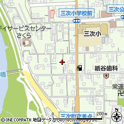広島県三次市三次町1917周辺の地図