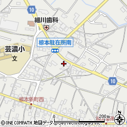ＪＡ津安芸芸濃営農センター周辺の地図