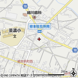 三重県津市芸濃町椋本4383-2周辺の地図