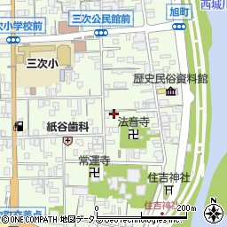 広島県三次市三次町1512周辺の地図