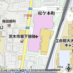 珈琲館イオン茨木店周辺の地図