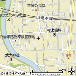 兵庫県姫路市勝原区宮田305-4周辺の地図