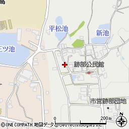 兵庫県三木市跡部279周辺の地図