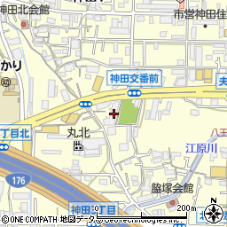 グローバル池田神田周辺の地図