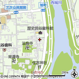 広島県三次市三次町1240周辺の地図