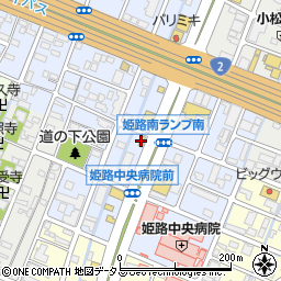 なか卯姫路南インター店周辺の地図