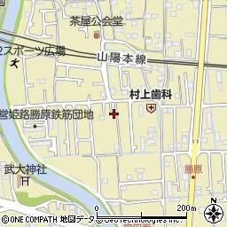 兵庫県姫路市勝原区宮田309周辺の地図