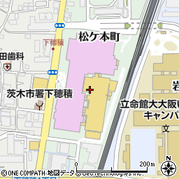ゆうちょ銀行イオン茨木店内出張所 ＡＴＭ周辺の地図