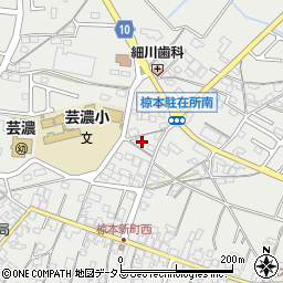 三重県津市芸濃町椋本4383-1周辺の地図