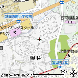 有限会社一成クリエイト大阪周辺の地図