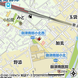 御津郵便局 ＡＴＭ周辺の地図