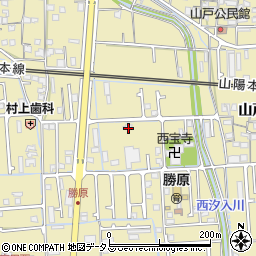 兵庫県姫路市勝原区山戸211周辺の地図