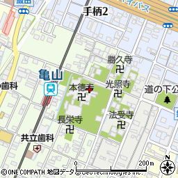 兵庫県姫路市亀山324周辺の地図