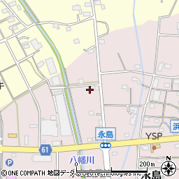 静岡県浜松市浜名区永島1266周辺の地図