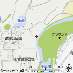 兵庫県三木市跡部61周辺の地図