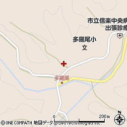 滋賀県甲賀市信楽町多羅尾2118周辺の地図