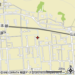 兵庫県姫路市勝原区山戸77周辺の地図