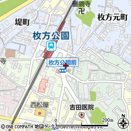 GATE周辺の地図