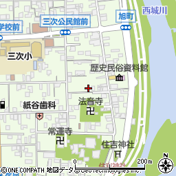広島県三次市三次町1518周辺の地図