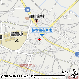 三重県津市芸濃町椋本4383-14周辺の地図