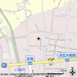 静岡県浜松市浜名区永島1225周辺の地図