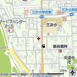 広島県三次市三次町1914-1周辺の地図