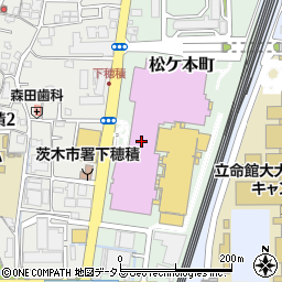 築地銀だこ イオン茨木店周辺の地図