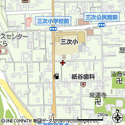 広島県三次市三次町1909周辺の地図