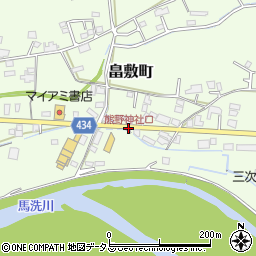 熊野神社口周辺の地図